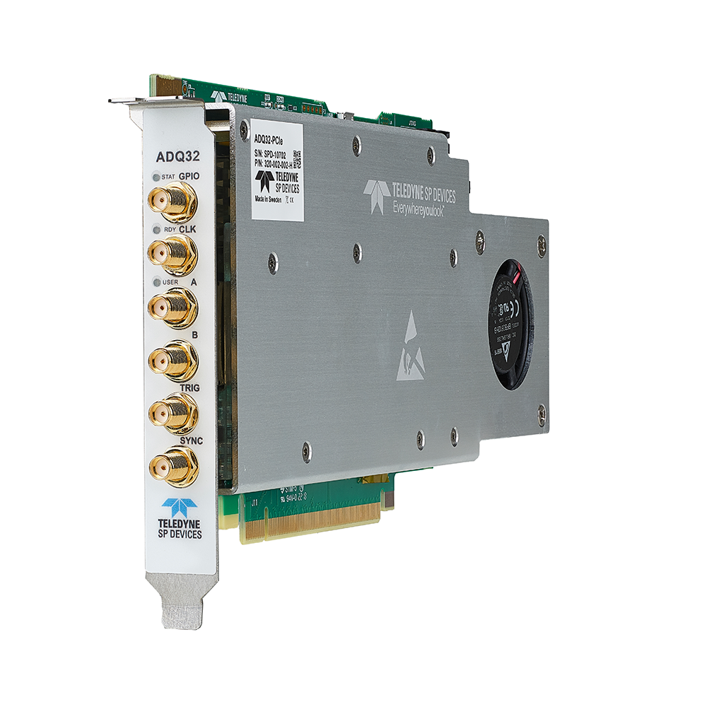 High-throughput 12-bit, 5 GSPS digitizer - Teledyne SP Devices