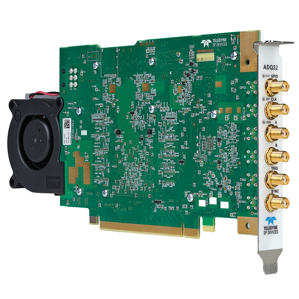High-throughput 12-bit, 5 GSPS digitizer - Teledyne SP Devices